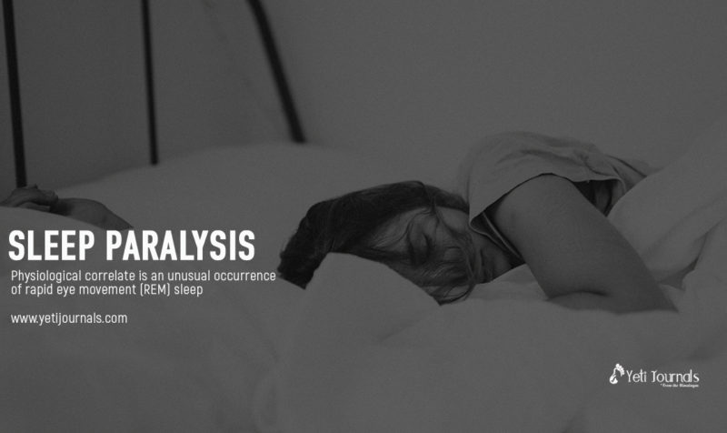 Sleep Paralysis Yeti Journals